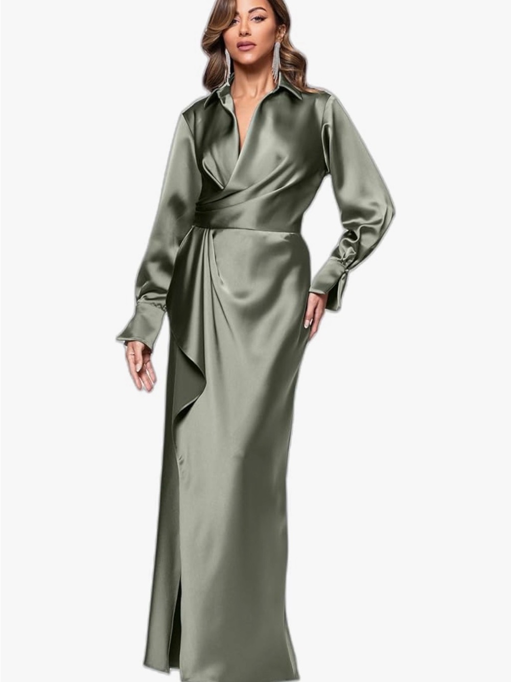 14. Xscape • NWT $288 USD satin dress PTP 19-22”